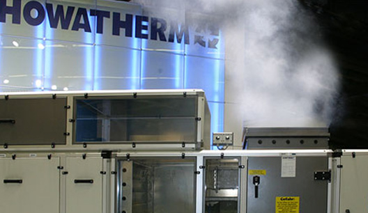 Entrauchungsunterstützung mit der Gehäusekonstruktion System 40 / 40 TX 
